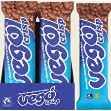 Crisp Chocolate Bar Creamy Chocolate & Rice Crisps 20x40g