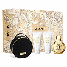 Versace Eros Pour Femme Set Eau De Parfum 100ml & Bl 100ml & Bath & Sg 100ml & Make Up Case