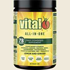 Vital All-In-One Daily Supplement Lemon & Ginger 120g