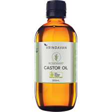 Castor Oil and Rosemary Amber Glass Bottle 200ml