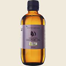 Castor Oil 100% Natural - Amber Glass Bottle 200ml