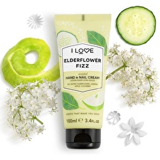 I Love Signature Collection Hydrating Hand & Nail Cream Elderflower Fizz 100ml