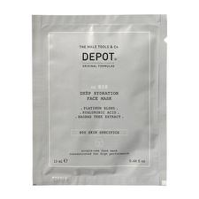Depot Set 800 Skin Specifics No. 808 Hyaluronic Acid Deeply Hydrating/soothing & Revitalizing Sheet Mask For Face Day 12 Pcs 13ml