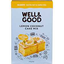 Lemon Coconut Cake Mix with Goji Berry Icing 475g