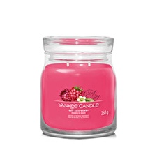 Yankee Candle Aromatic Candle Signature Glass Medium Red Raspberry 368 G