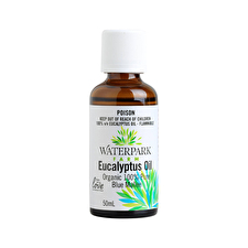 Waterpark Farm Organic 100% Pure Eucalyptus Oil 50ml Sell Through