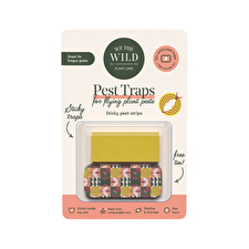 We The Wild Plant Care Pest Traps (for Flying Plant Pests) Sticky Pest Strips + Storage Tin X 20 Pack Sell Through
