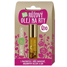 Purity Vision Organic Rose Lip Oil Q10 10ml