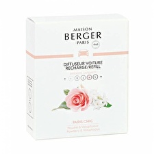 Maison Berger Paris Replacement Refill For Car Diffuser Chic Paris Paris Chic (car Diffuser Recharge/refill) 2 Pcs