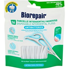 Biorepair Antibacterial Disposable Interdental Floss 36.0ks
