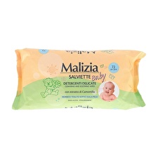 Malizia Baby Camomilla Toallitas Limpiadoras 72un