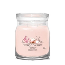 Yankee Candle Aromatic Candle Signature Glass Medium Pink Sands 368 G