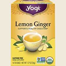 Herbal Tea Bags Lemon Ginger 16pk
