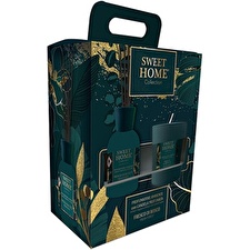 Sweet Home Collection Gift Set Of Aroma Diffuser With Candle Fresh Forest
