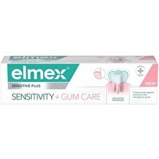 Elmex Toothpaste For Sensitive Teeth And Gums Sensitive Plus Sensitivity & Gum Care 75ml