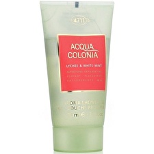 4711 Acqua Colonia Lychee & White Mint Moisturizing Shower Gel Body All Skin Types 75ml