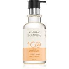 Vivian Gray True Nature Cedar & Patchouli Cream Soap 300ml