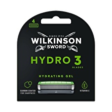 Wilkinson Sword Hydro 3 Black Edition Replacement Heads 4 Pcs