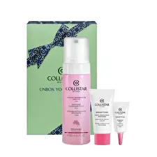 Collistar Idroattiva Set Cleansing Foam 180ml / Hydroactive Cream 15ml / Mini Hydro-gel Eye Cream 5ml 210ml