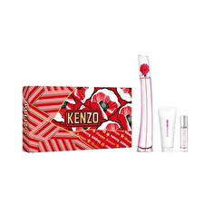 Kenzo Flower Poppy Bouquet Giftset 3 Eau De Parfum 100ml