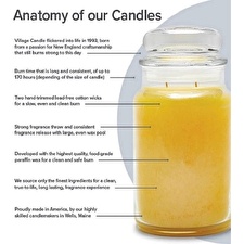 Village Candle Scented Candle Crisp Apple 602 G