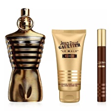 Jean Paul Gaultier Set Jean Paul Gaultier: Le Male Elixir Eau De Parfum For Men 125ml & Le Male Elixir Eau De Parfum For Men 10ml & Le Male Elixir Shower Gel 75ml