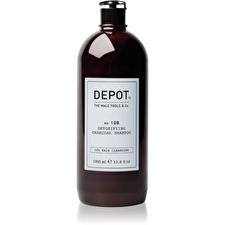 Depot 100 Hair Cleansing No. 108 Charcoal Hair Shampoo Detoxifying 1000ml