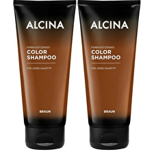 Alcina Color Shampoo Brown - Šampon Pro Hnědé Vlasy Brown 200ml