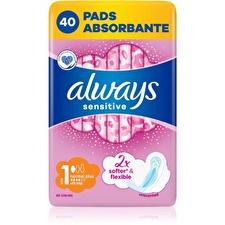 Always Ultra Sensitive Normal Quatro Sanitary Napkins 40 Pcs