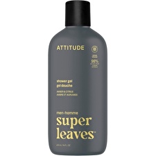 Attitude Super Leaves Amber & Citrus Shower Gel - Pánský Sprchový Gel 415ml