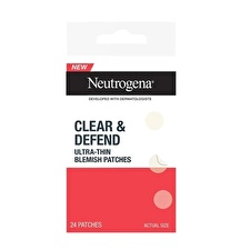 Neutrogena Clear & Defend+ Blemish Patches - Ultratenké Náplasti Na Nedokonalosti Pleti