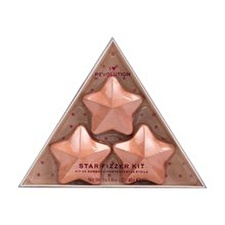 Makeup Revolution Star Bath Fizzer Kit Gift Set Bath Bomb In The Shape Of A Star 3x 40 G