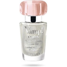 PUPA Milano Nail Polish Vamp! (scented Nail Polish Gel Effect) 9ml - Shade: 125 White Snow