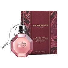 Molton Brown Bath And Shower Gel Delicious Rhubarb & Rose Festive Bauble (bath & Shower Gel) 75ml