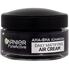 Garnier Mattifying Face Cream Aha & Bha Charcoal Pure Active (daily Mattifying Air Cream) 50ml