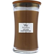WoodWick Scented Candle Vase Small Santal Myrrh 85 G