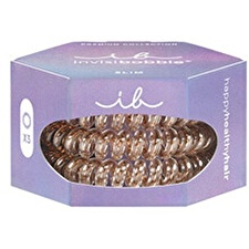 Invisibobble Hair Elastic Slim Premium Bronze Me Pretty 3 Pcs