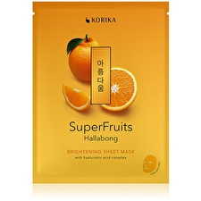 Korika Superfruits Hallabong Brightening Sheet Mask 25 G