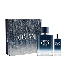 Giorgio Armani Acqua Di Giò Profondo - Eau De Parfum 100ml (plnitelná) & Eau De Parfum 15ml (christmas Edition)