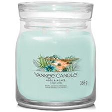 Yankee Candle Aromatic Candle Signature Glass Large Aloe & Agave 567 G