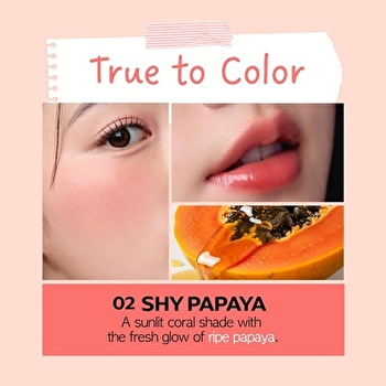 Glow Juicy Jam - 8 Colors - #02 Shy Papaya