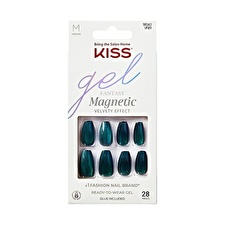Kiss Gel Nails Gel Fantasy Magnetic (chameleon) 28 Pcs