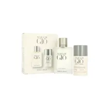 Giorgio Armani Set Giorgio Armani: Acqua Di Gio Eau De Toilette For Men 100ml & Acqua Di Gio Anti-perspirant Deodorant Stick For Men 75 G