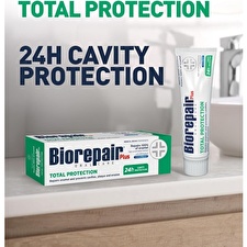 Biorepair Plus Total Protection Toothpaste - Toothpaste To Strengthen Tooth Enamel 75ml