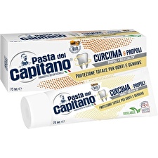 Pasta Del Capitano Kurkuma & Propolis Toothpaste - Antibakteriální Zubní Pasta 75ml