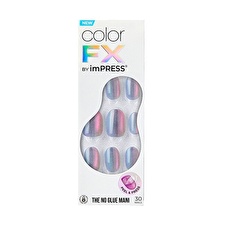 Kiss Self-adhesive Nails Impress Color Fx (fly Up) 30 Pcs