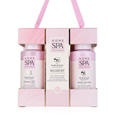 Accentra Hibiscus Home Spa Bath Care Set - Bath Care Gift Set