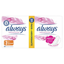 Always Ultra Sensitive Normal Duo Sanitary Pads 20 Pcs