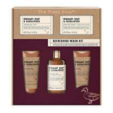 Baylis & Harding Bergamot Hemp & Sandalwood Body Care Gift Set 5 Pcs