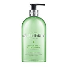 Baylis & Harding Hand Soap Vetiver Cedr & Lemongrass - Antibakteriální Tekuté Mýdlo Na Ruce 500ml